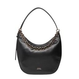حقيبة كتف نسائية من الجلد الطبيعي بتصميم القمر Women's Moon Leather Hobo Bag
