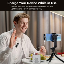 نظام ميكروفون لافاليير لاسلكي بويـا BOYA Link BOYA BOYALINK Wireless Lavalier Microphone