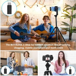 نظام ميكروفون لافاليير لاسلكي بويـا BOYA Link BOYA BOYALINK Wireless Lavalier Microphone