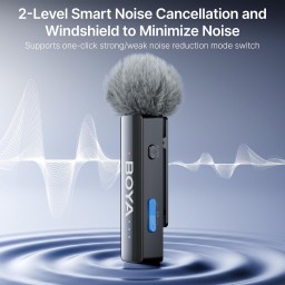نظام ميكروفون لافاليير لاسلكي بويـا BOYALINK 2 BOYA BOYALINK 2 Wireless Lavalier Microphone