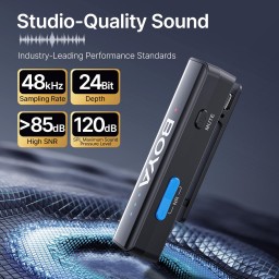 نظام ميكروفون لافاليير لاسلكي بويـا BOYALINK 2 BOYA BOYALINK 2 Wireless Lavalier Microphone
