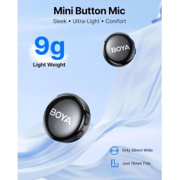 نظام ميكروفون لافاليير لاسلكي بويـا BOYALINK 3 BOYA BOYALINK 3 Wireless Lavalier Microphone
