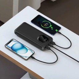 باور بانك من كرين ليون بسعة 20 الف ملي امب شحن سريع 20W PD Green Lion Nairo 20000mAh Power Bank – GL-PX41