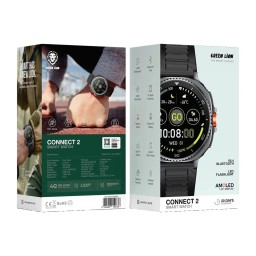 ساعة ذكية من Green Lion Connect 2 بشاشة اموليد Green Lion Connect 2 Smart Watch – GL-SWA61