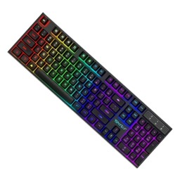 كيبورد ألعاب تي وولف T-WOLF 104 مفتاح سلكي – أسود T-WOLF T20 Gaming Keyboard - 104 Keys - Wired - Black