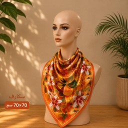 سكارف حرير Silk Scarf