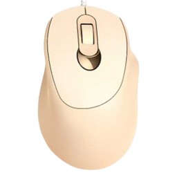 ماوس ألعاب تي وولف V2 – 3 أزرار – سلكي – بيج T-WOLF V2 Gaming Mouse - 3 Buttons - Wired - Beige