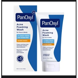 غسول بان أوكسيل بتركيز 10% لعلاج حب الشباب PanOxyl Acne Foaming Wash 10% Benzoyl Peroxide