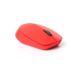 ماوس رابو M100 صامت، متعدد الأجهزة، لاسلكي، بلوتوث - أحمر mouse