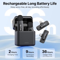 نظام ميكروفون لاسلكي بويـا BOYA V3 Combo BOYA V3 Combo Wireless Microphone System