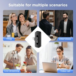 نظام ميكروفون لاسلكي بويـا BOYA V3 Combo BOYA V3 Combo Wireless Microphone System