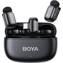 ميكروفون لاسلكي صغير بويـا BOYA mini 2 Type-C BOYA mini 2 Wireless Microphone Type-C