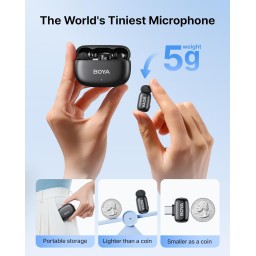 ميكروفون لاسلكي صغير بويـا BOYA mini 2 Type-C BOYA mini 2 Wireless Microphone Type-C