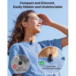 ميكروفون لاسلكي بويا ميني 16 بمنفذ لايتنينغ BOYA Mini 16 Wireless Microphone for Lightning