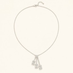 قلادة نسائيه من الفضة الايطاليه 925 Women’s Necklace in Italian Sterling Silver.