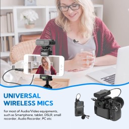 ميكروفون لاسلكي بويا BY-WM4 PRO-K1 BOYA BY-WM4 PRO-K1 Wireless Lavalier Microphone