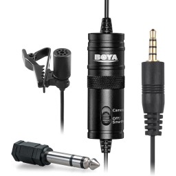 ميكروفون لافاليير سلكي بويا M1 BOYA BY-M1 Lavalier Microphone