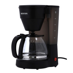 ماكينة قهوة فلتر كريبتون 1.25 لتر 600 واط Krypton Filter Coffee Machine 1.25L 600W