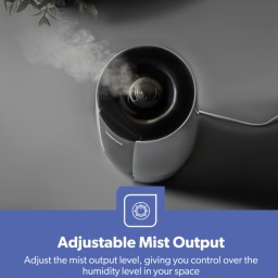 جهاز ترطيب هواء بالموجات فوق الصوتية سعة 2.6 لتر Geepas Ultrasonic Humidifier 2.6L 25W