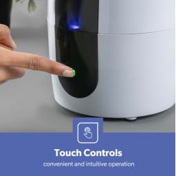 جهاز ترطيب هواء بالموجات فوق الصوتية سعة 2.6 لتر Geepas Ultrasonic Humidifier 2.6L 25W