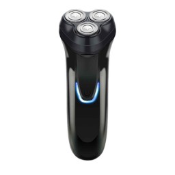 ماكينة حلاقة كهربائية للرجال ثلاثية الرؤوس مقاومة للماء وقابلة للشحن 3-Head Electric Shaver for Men, Waterproof Rechargeable USB Rotary Razor