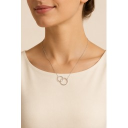قلادة نسائيه من الفضة الايطاليه925 Women’s Italian 925 Sterling Silver Necklace
