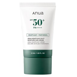 واقي شمس ومرطب أنوا هارتليف Anua Heartleaf Silky Moisture Sunscreen