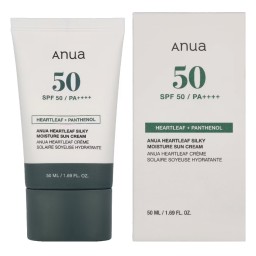 واقي شمس ومرطب أنوا هارتليف Anua Heartleaf Silky Moisture Sunscreen