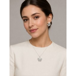 هاف ست نسائي من الفضة الايطاليه Women’s Italian 925 Sterling Silver Half Set