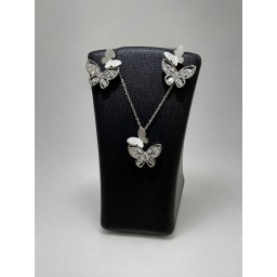 هاف ست نسائي من الفضة الايطاليه Women’s Italian 925 Sterling Silver Half Set