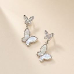 تراجي ( اقراط ) من الفضة الايطاليه Women’s Earrings Made of Italian 925 Sterling Silver