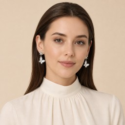 تراجي ( اقراط ) من الفضة الايطاليه Women’s Earrings Made of Italian 925 Sterling Silver