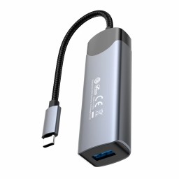 موزع LDNIO DS-134C USB-C ‏4 في 1 مع 4 منافذ USB 3.0 بسرعة 5Gbps LDNIO DS-134C USB-C to 4× USB 3.0 Hub Adapter – 5Gbps