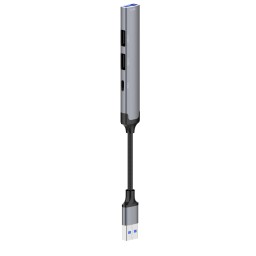موزع LDNIO DS-44C ‏4 في 1 مع منفذ USB 3.0 و3 منافذ USB 2.0 LDNIO DS-44C 4-in-1 USB Hub – 1× USB 3.0 + 3× USB 2.0