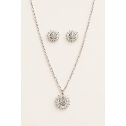 هاف ست نسائي من الفضة الايطاليه Women’s Italian Sterling Silver Half Set925