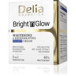 كريم ليلي مفتح ومجدد للبشرة من ديليا Delia Bright Glow Brightening and Regenerating Night Cream