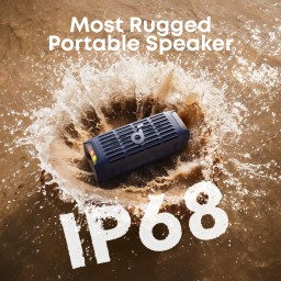 Soundcore Boom 3i | مكبر صوت محمول ومتين للاستخدام في الهواء الطلق، أزرق soundcore Boom 3i | Portable Rugged Outdoor Speaker Blue