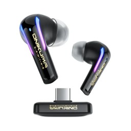 سماعات أذن لاسلكية ثنائية الوضع ONIKUMA T27 (BT 5.3، IPX4، شاشة LED) ONIKUMA T27 Dual-Mode Wireless Earbuds – Bluetooth 5.3, | IPX4 - LED Display