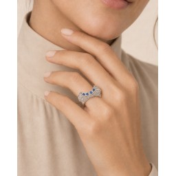 خاتم نسائي من الفضة الايطاليه Women’s Italian 925 Sterling Silver Ring