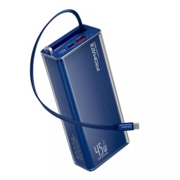 بنك طاقة بروميت بسعة 20000 مللي أمبير مع شحن سريع USB-C PD بقوة 45 واط، Promate 20000mAh Power Bank with 45W USB-C PD Fast Charging,