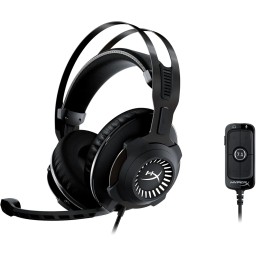 سماعة ألعاب HyperX Cloud Revolver 7.1 السلكية – صوت محيطي 7.1 / محركات 50mm – أسود HyperX Cloud Revolver 7.1 Wired Gaming Headset – Virtual 7.1 Surround Sound – Black