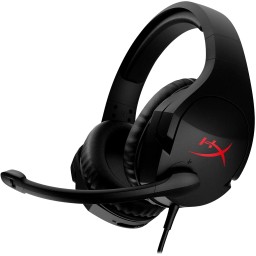 سماعة ألعاب HyperX Cloud Stinger السلكية – DTS Headphone:X / مايكروفون عازل للضوضاء – أسود HyperX Cloud Stinger Wired Gaming Headset – DTS Headphone:X Spatial Audio – Black