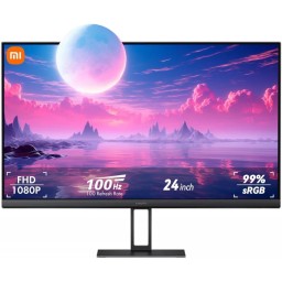 شاشة Xiaomi Monitor A24i قياس 23.8 بوصة – FHD IPS / 100Hz / ألوان 99% sRGB Xiaomi Monitor A24i 23.8" FHD IPS Monitor – 100Hz – 99% sRGB