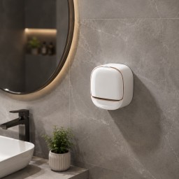حامل صابون جداري بدون حفر Wall Mounted Soap Dish – No Drilling