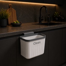 سلة مهملات معلّقة للكاونتر 8.5 لتر 8.5L Hanging Kitchen Trash Bin