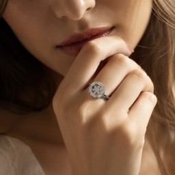 خاتم نجمة الثلج Snow Star Ring