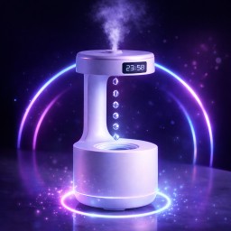 مبخرة ومرطب هواء على شكل قطرات ماء موديل LZ599 LZ599 Water Drop Aroma Diffuser & Humidifier