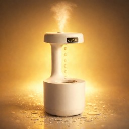 مبخرة ومرطب هواء على شكل قطرات ماء موديل LZ599 LZ599 Water Drop Aroma Diffuser & Humidifier