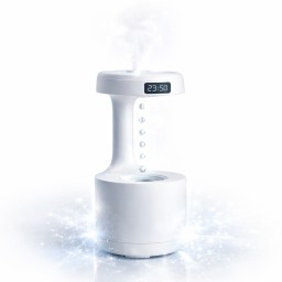 مبخرة ومرطب هواء على شكل قطرات ماء موديل LZ599 LZ599 Water Drop Aroma Diffuser & Humidifier