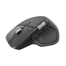 لوجيتك MX Master 4 ماوس لاسلكي مع ردود فعل لمسية - جرافيت Logitech MX Master 4 Wireless Mouse with Haptic Feedback - Graphite